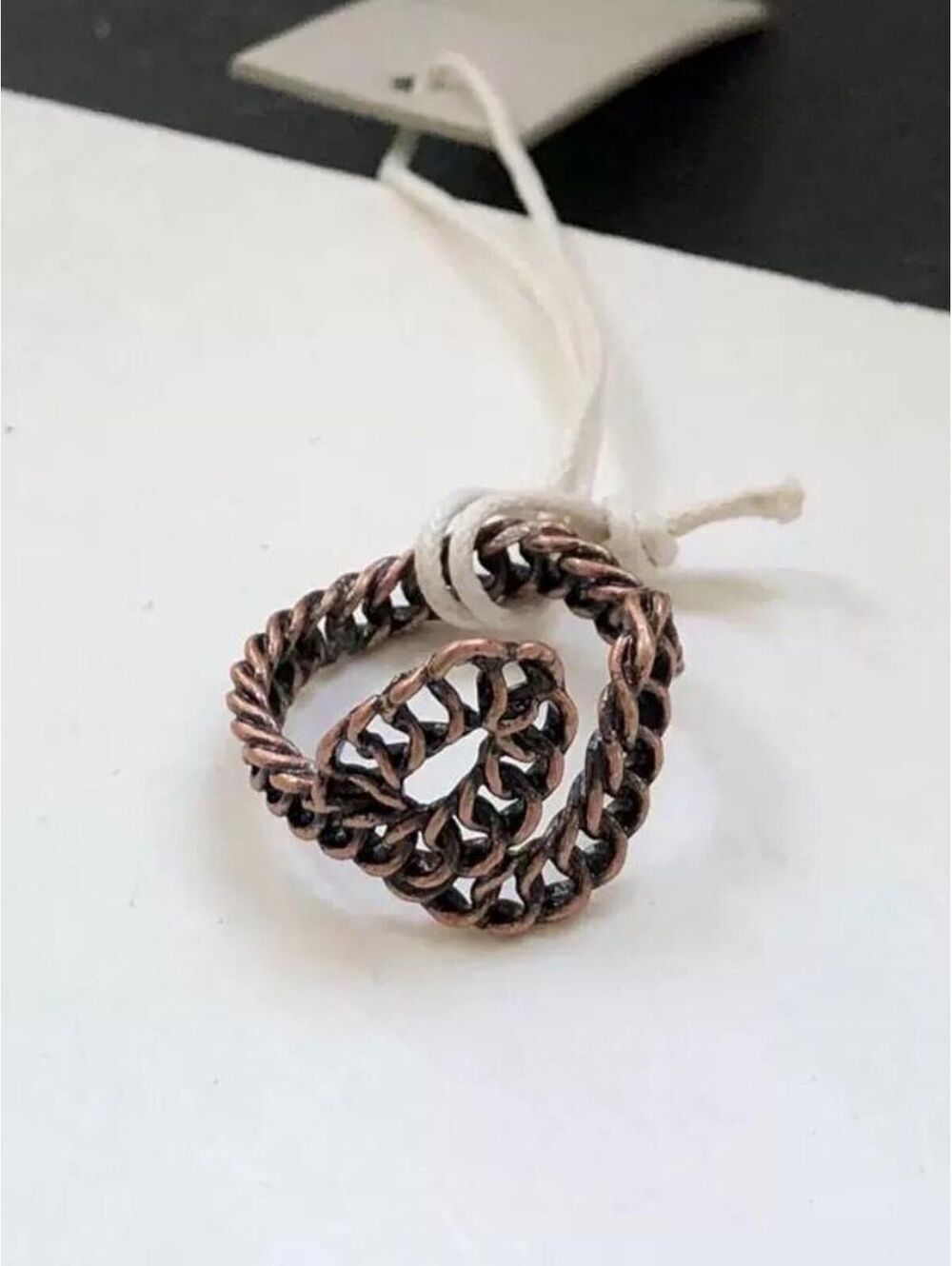COS Rope Chain Ring - Picture 1 of 3
